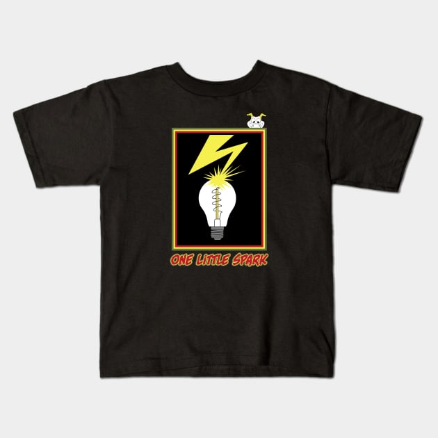 One Little Spark: Banned in Epcot (Bad Brains Colors) Kids T-Shirt by MagicalMountains
